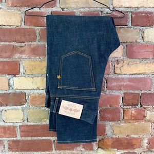 Brave Star Skeleton Skinny 15oz Cone Mills Selvage